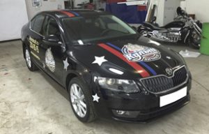 Брендирование Skoda Octavia