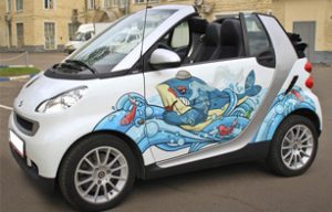 Винилография на Smart