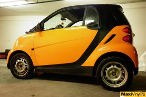 Полная оклейка Smart ForTwo пленкой Oracal 5