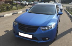 Полная оклейка Honda Accord пленкой Arlon