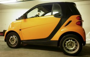 Полная оклейка Smart ForTwo пленкой Oracal