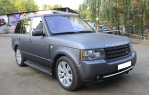 Полная оклейка Range Rover Voque пленкой Arlon
