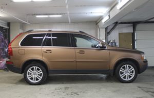 Полная оклейка Volvo XC90 пленкой Arlon Aztec Bronze