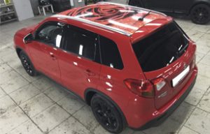 Винилография на крышу Suzuki Vitara
