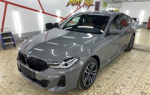 Оклейка BMW 6 GT в полиуретан + зоны риска