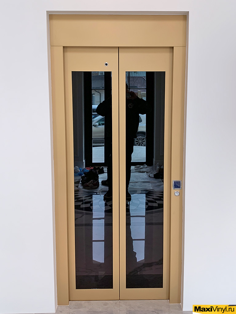 Оклейка лифтов 6