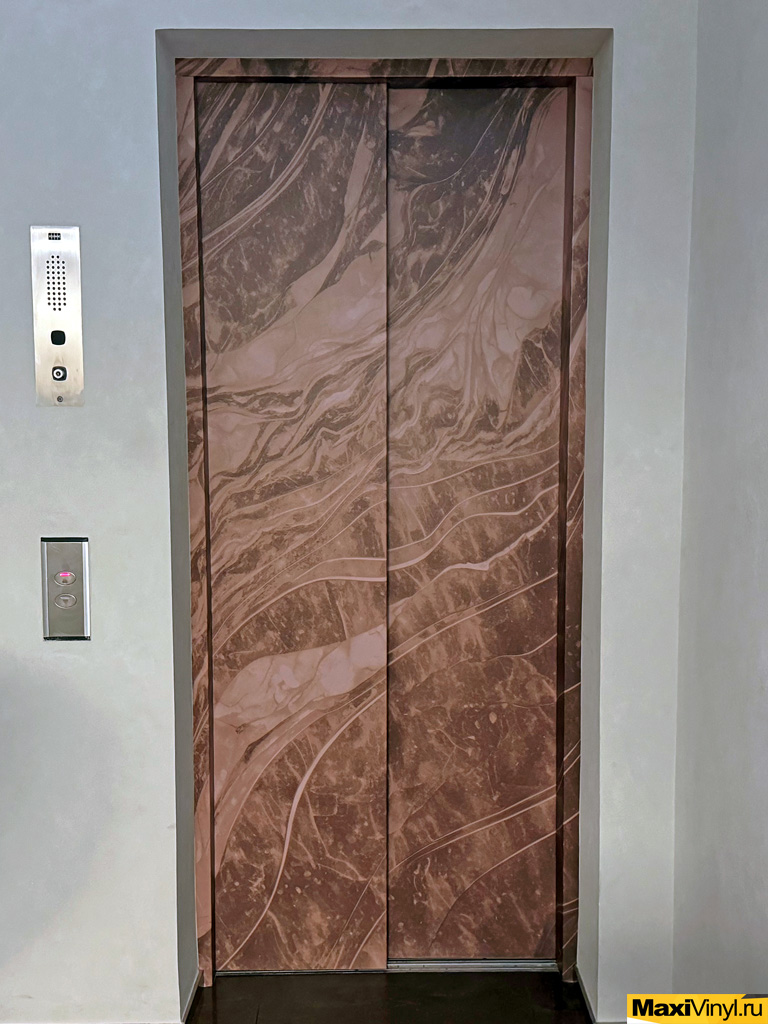 Оклейка лифтов 7