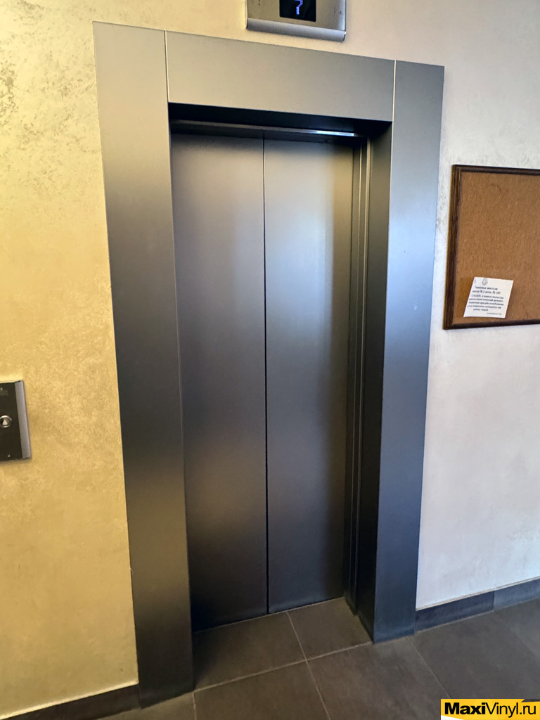Оклейка лифтов 8