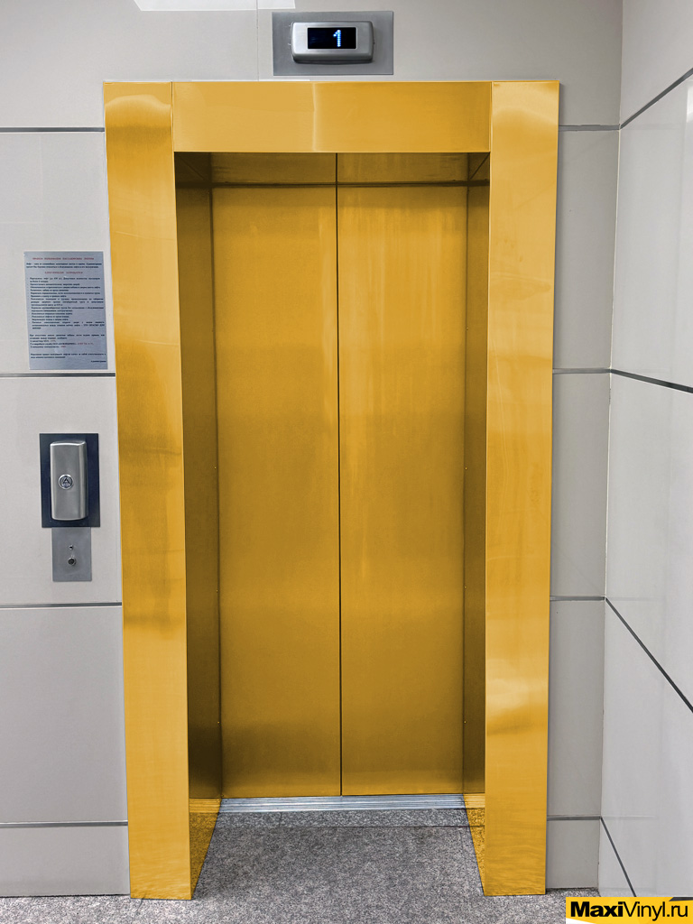 Оклейка лифтов 9