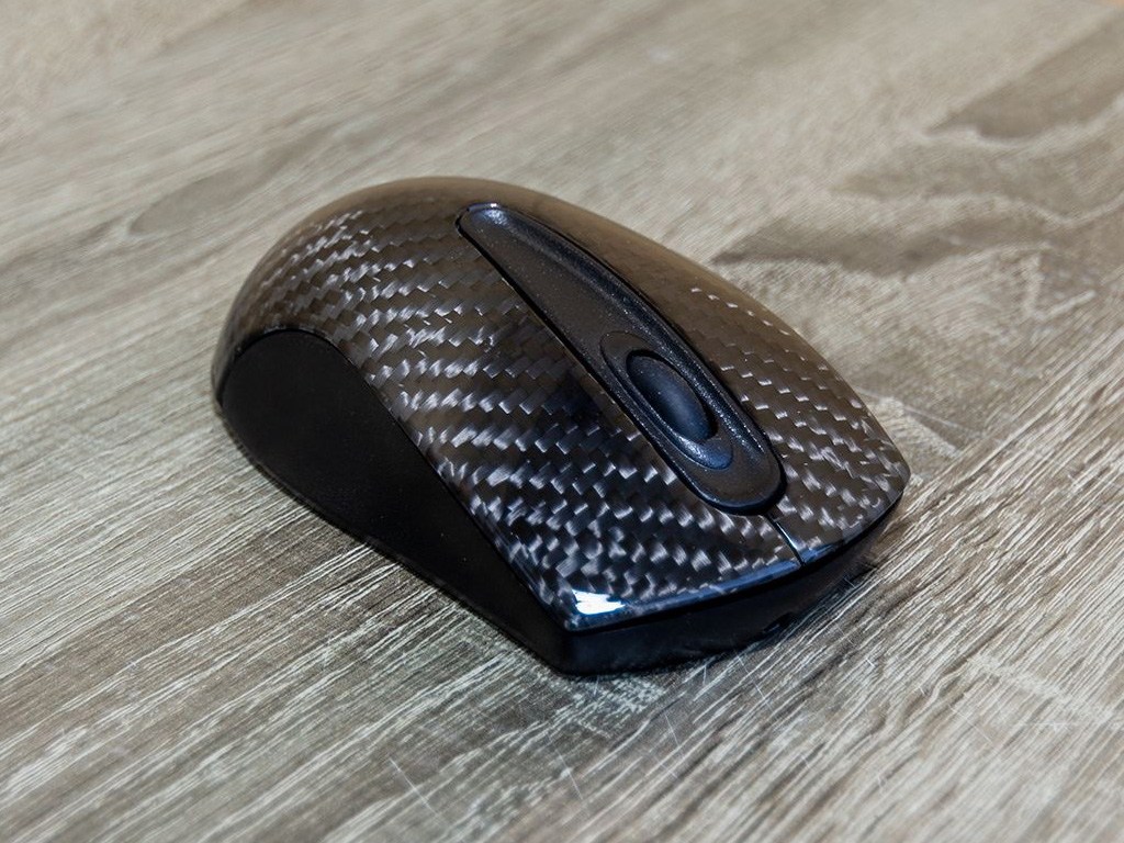 Оклейка мыши пленкой