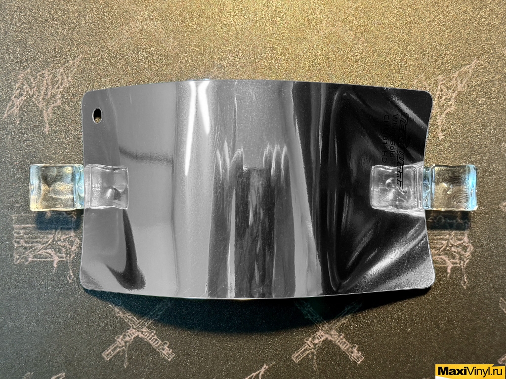 Серебристый глянцевый хром