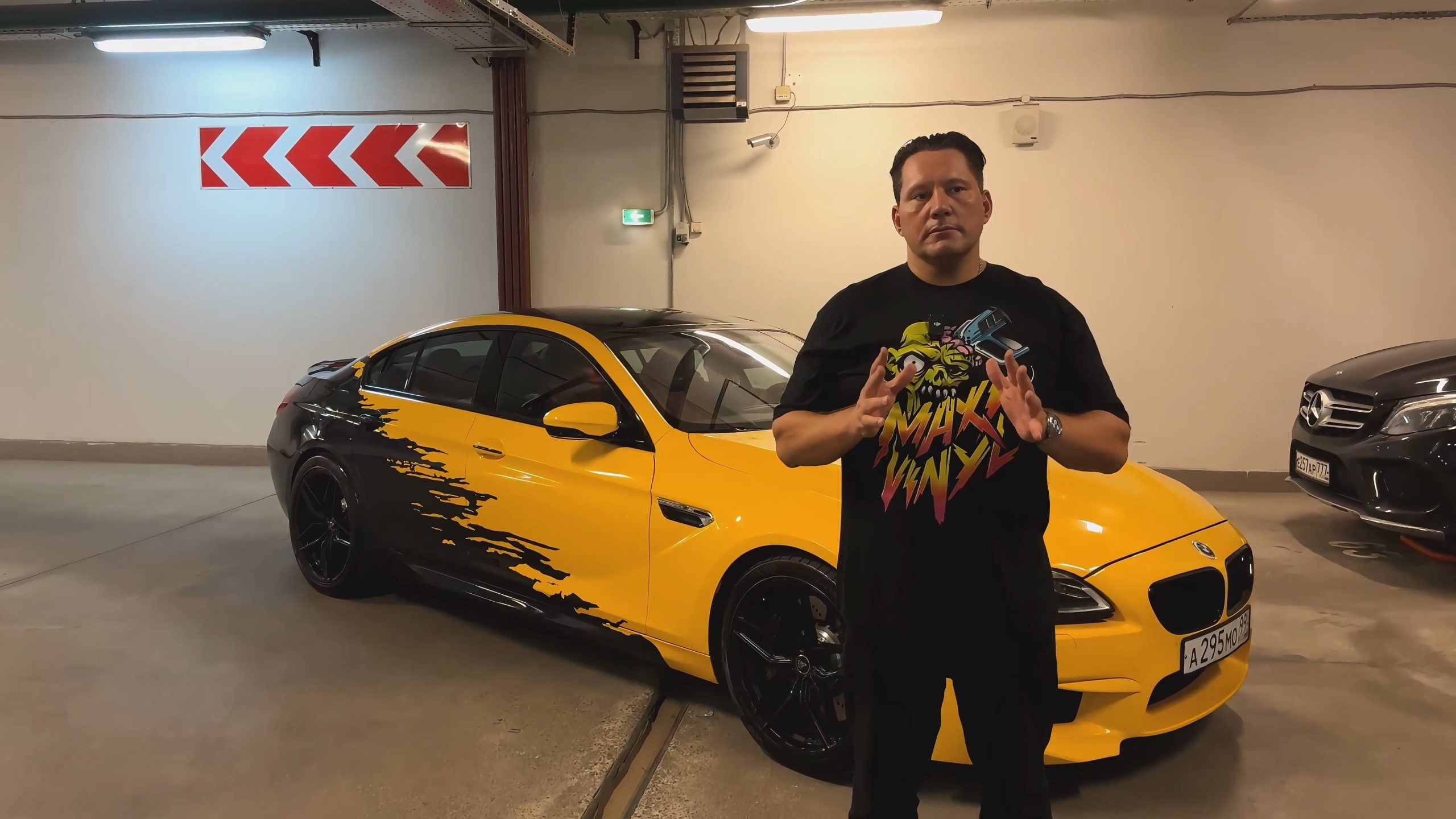 Оклейка BMW 6 пленкой