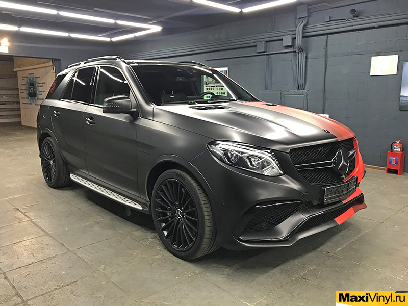 Mercedes GLS Grey Satin