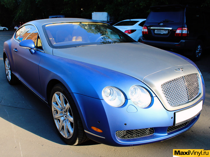 Continental gt синий матовый