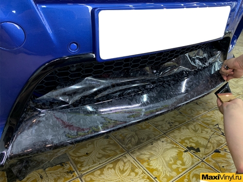 Оклейка деталей в кованный карбон BMW Х6М
