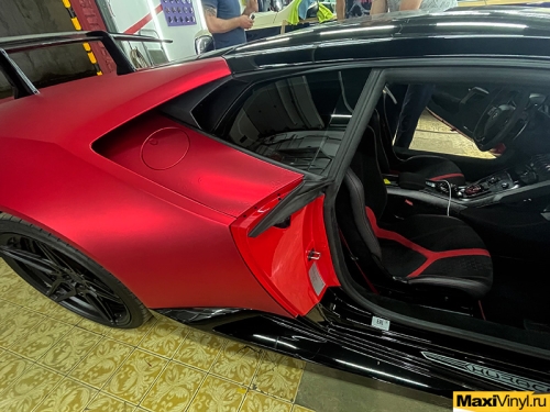Частичная переклейка Lamborghini Huracan Performante