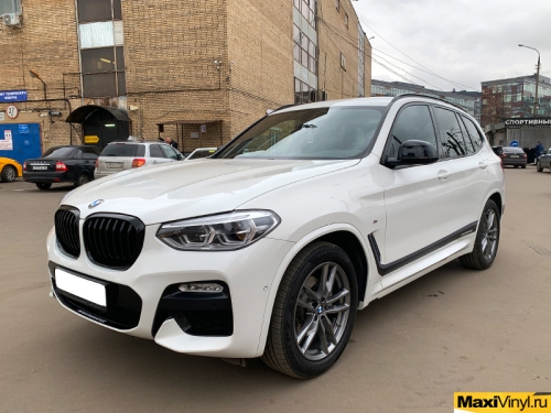 Наклейки M performance на BMW X3