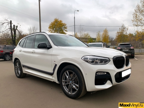 Наклейки M performance на BMW X3