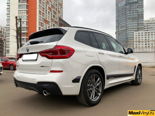 Наклейки M performance на BMW X3