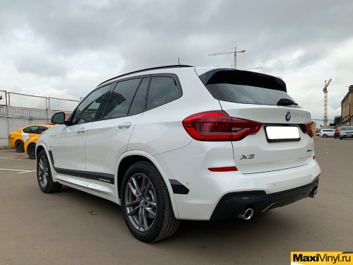 Наклейки M performance на BMW X3