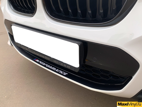 Наклейки M performance на BMW X3