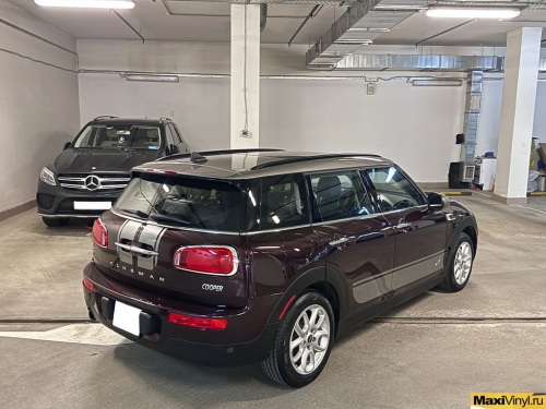 Преображение Mini Cooper Clubman с помощью наклеек и детейлинга