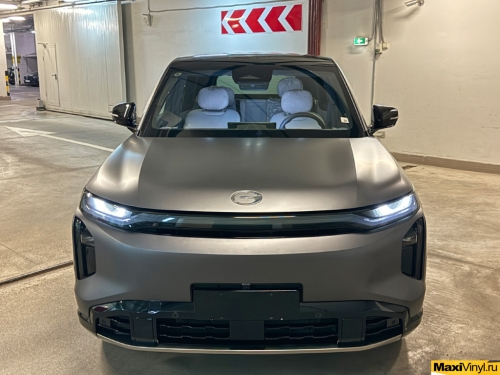 Оклейка зоны риска GAC S7 прозрачным матовым полиуретаном