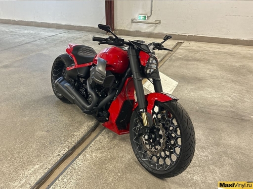 Оклейка Harley-Davidson FXDR Box39 полиуретановой пленкой