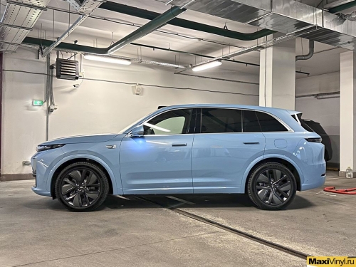 Оклейка зоны риска LiXiang L7 прозрачным глянцевым полиуретаном