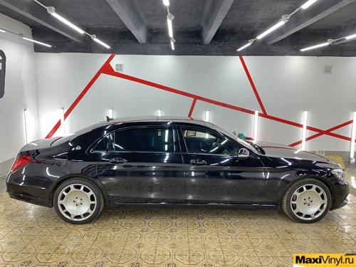 Полный антихром Mercedes-Benz W222 Maybach
