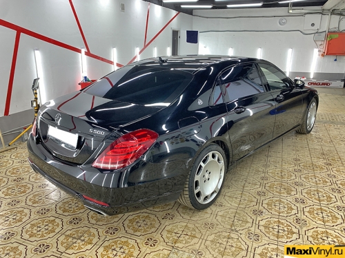 Полный антихром Mercedes-Benz W222 Maybach