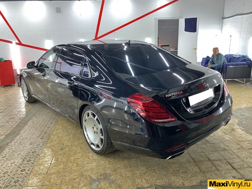 Полный антихром Mercedes-Benz W222 Maybach