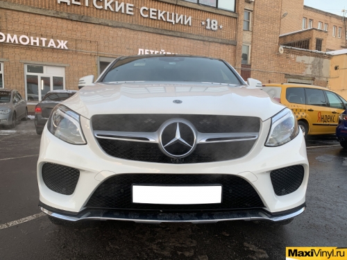 Полный антихром на Mercedes-Benz GLE Coupe C292