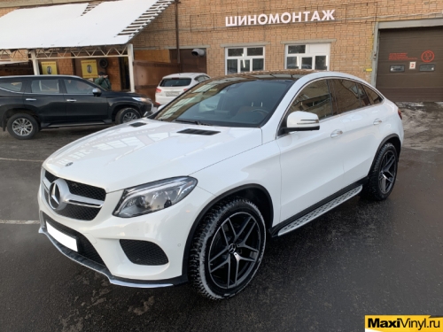 Полный антихром на Mercedes-Benz GLE Coupe C292