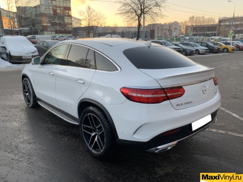 Полный антихром на Mercedes-Benz GLE Coupe C292