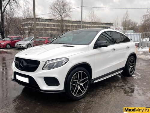 Полный антихром на Mercedes-Benz GLE Coupe C292