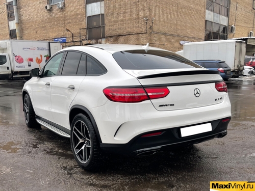 Полный антихром на Mercedes-Benz GLE Coupe C292