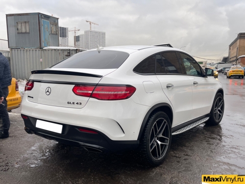 Полный антихром на Mercedes-Benz GLE Coupe C292