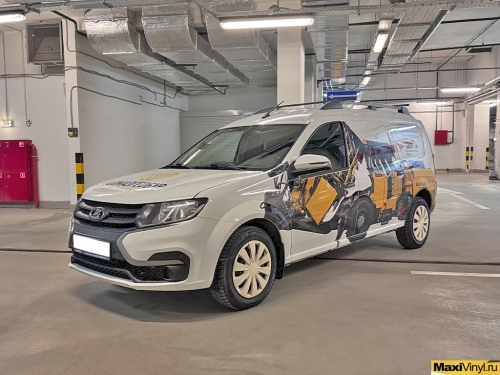 Брендирование Lada Largus для Алмазгеобур