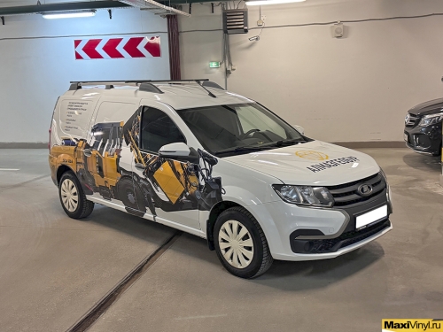 Брендирование Lada Largus для Алмазгеобур