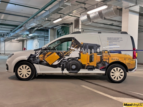 Брендирование Lada Largus для Алмазгеобур