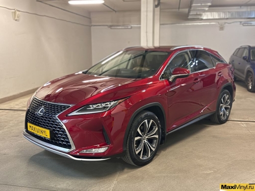 Оклейка зон риска Lexus RX300 прозрачным глянцевым полиуретаном