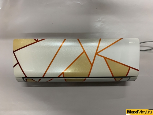 Оклейка кондиционера Haier винилографией