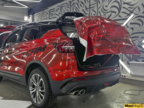 Брендирование Geely Coolray