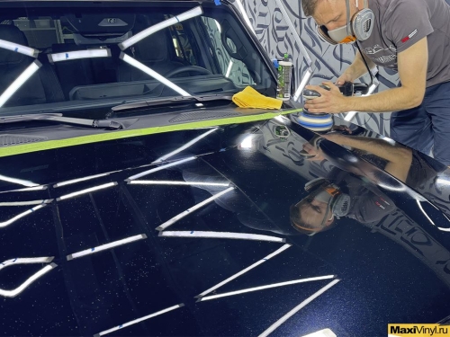 Оклейка Toyota Land Cruiser Prado 250 в полиуретан