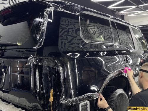 Оклейка Toyota Land Cruiser Prado 250 в полиуретан