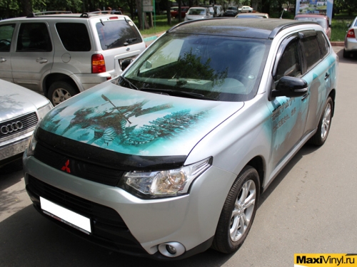 Винилография на Mitsubishi Outlander