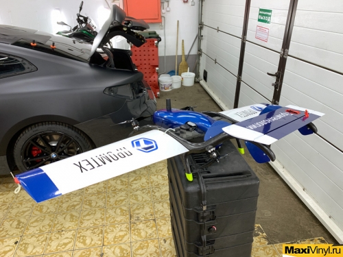 Брендирование беспилотного летательного аппарата Geobox FIXAR-007