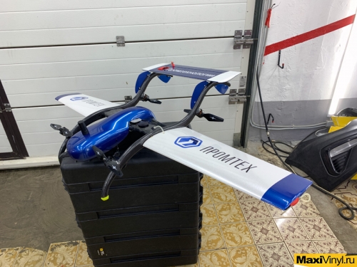 Брендирование беспилотного летательного аппарата Geobox FIXAR-007