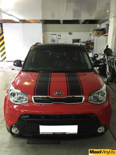 Полосы на Kia Soul